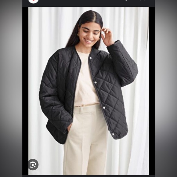 & Other Stories Jackets & Blazers - & other stories quilted jackets